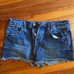 Free People Jean Shorts
